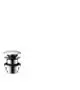 Hansgrohe-HG-Ablaufgarnitur-Push-Open-fuer-Waschtisch-und-Bidetmischer-Brushed-Black-Chrome-51300340 gallery number 1